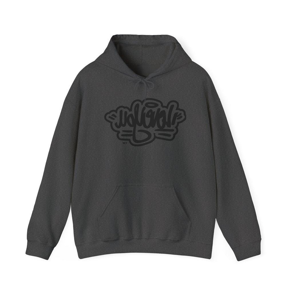 Graffiti Script Hoodie — Bold Street-Style 'Wildcat' Graphic