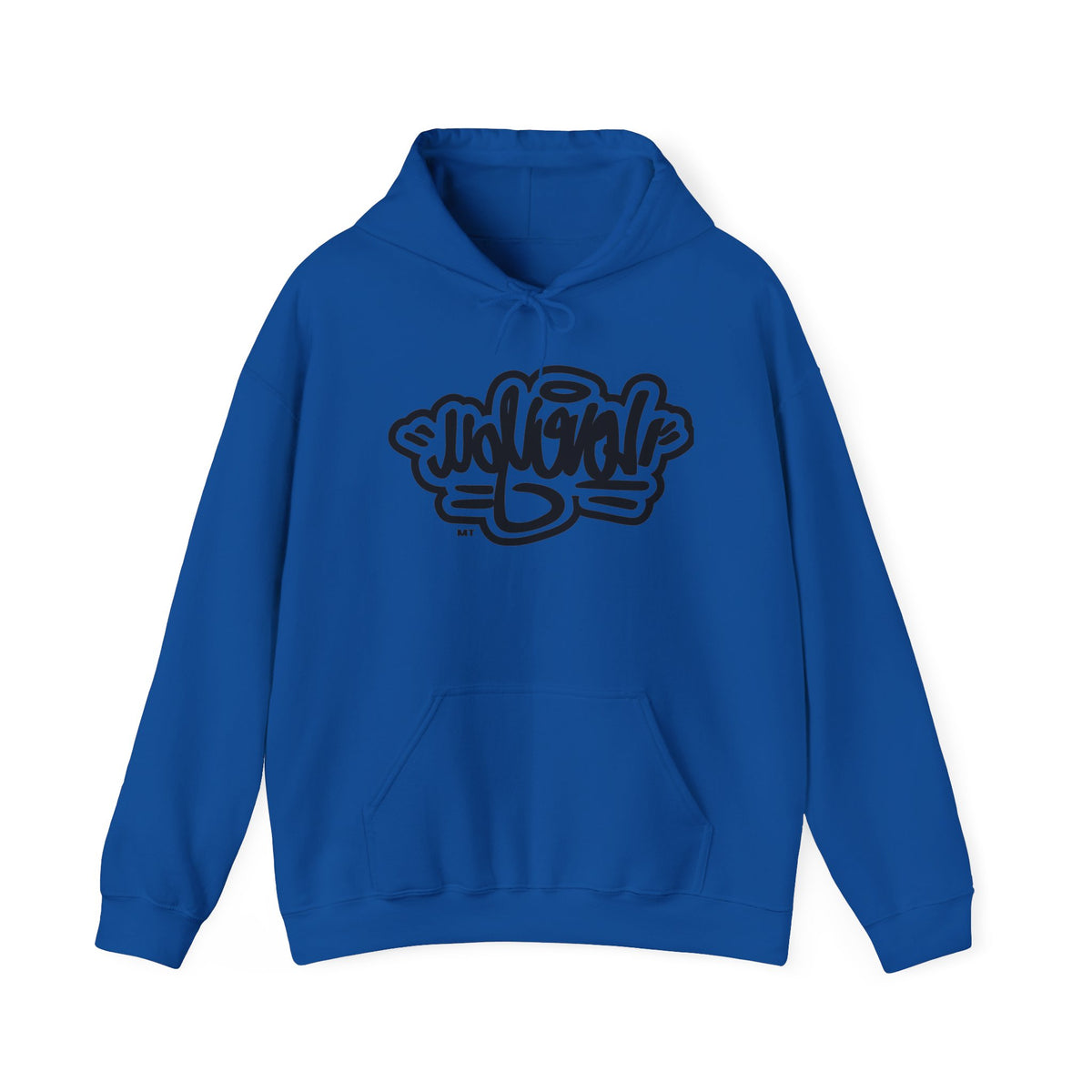 Graffiti Script Hoodie — Bold Street-Style 'Wildcat' Graphic