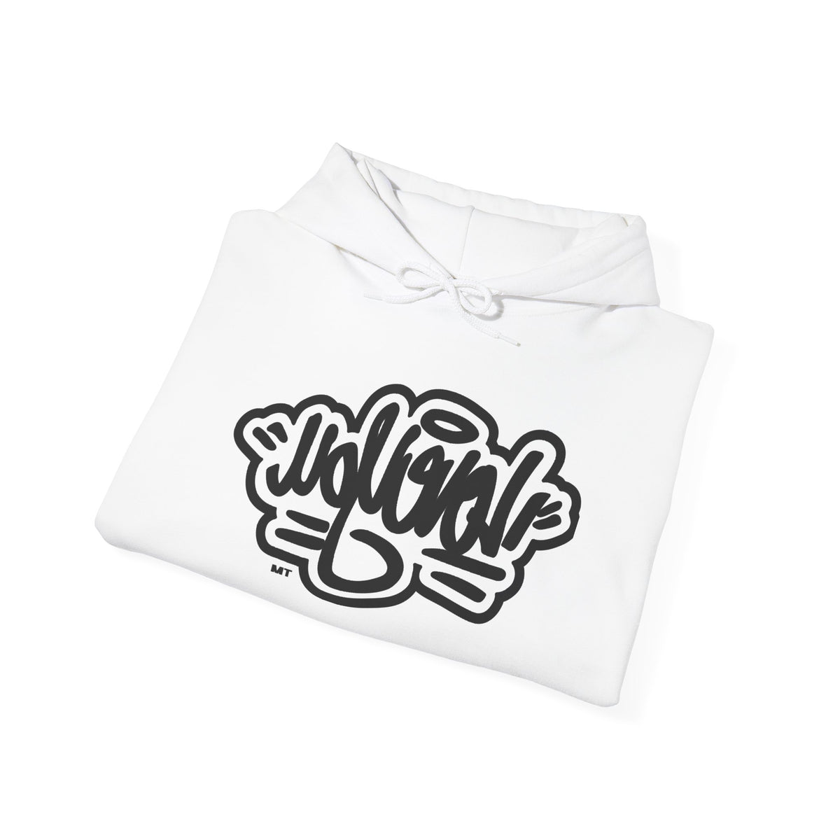 Graffiti Script Hoodie — Bold Street-Style 'Wildcat' Graphic