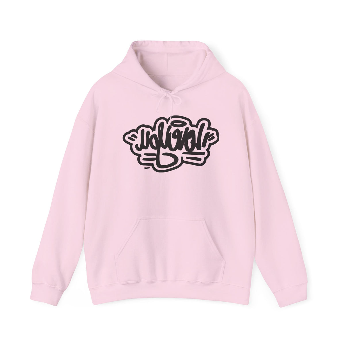 Graffiti Script Hoodie — Bold Street-Style 'Wildcat' Graphic