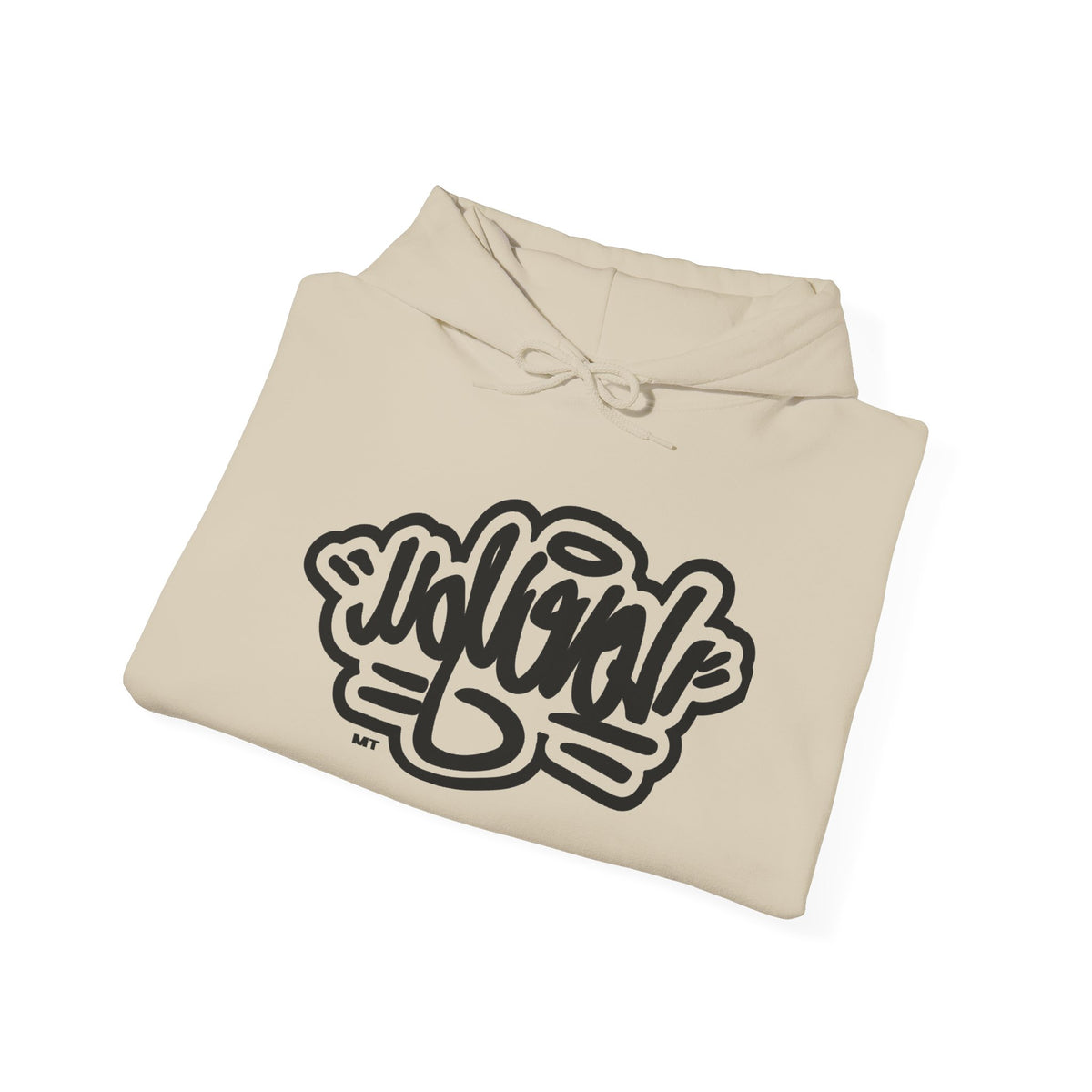 Graffiti Script Hoodie — Bold Street-Style 'Wildcat' Graphic