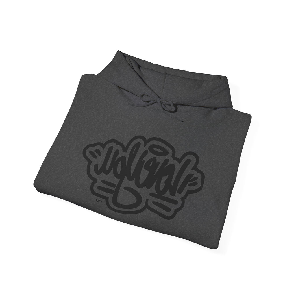 Graffiti Script Hoodie — Bold Street-Style 'Wildcat' Graphic