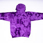 I Love You Purple Crystal Tie-Dye Hoody