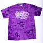 I Love You Purple Crystal Tie-Dye Tee